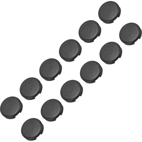 12 capuchons d'arcade noirs pour interrupteurs mécaniques Kailh, Cherry MX, TTC et Akko (1/5)