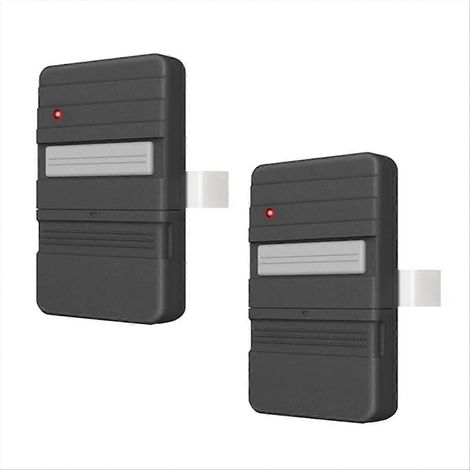 Télécommande 9/12 pour ouvre-porte de garage Overhead, interrupteur de remplacement, compatible porte sectionnelle, télécommande universelle 2 canaux, kit sans fil avec émetteur, idéale pour motorisat (1/5)