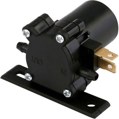 Pompe Lave Glace C15 Moteur Universel de Pompe de Lave-Glace D'essuie-Glace de Pare-Brise de 12V