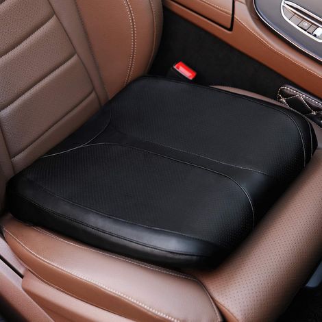 Coussin Rehausseur Voiture Adulte en Mousse à Mémoire – Coussin Ergonomique d’Assise pour Conducteur, Améliore Le Confort et la Hauteur du Siège. (1/5)