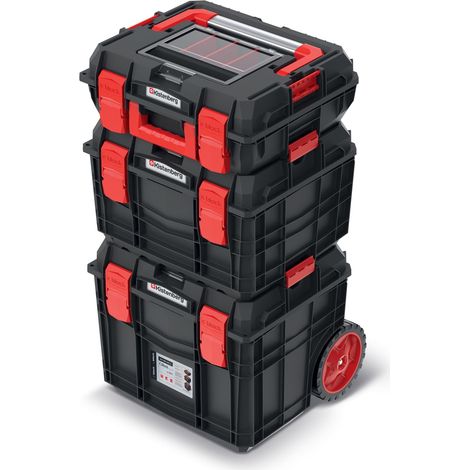 Coffret rangement outils prosperplast kxcas454085 capacité 25 kg