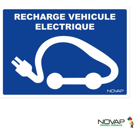 Panneau Recharge véhicule électrique - Rigide A5 - 4600345