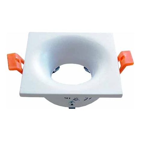 V-TAC VT-876 3170 Portafaretto LED da Incasso Quadrato GU10 Colore Bianco