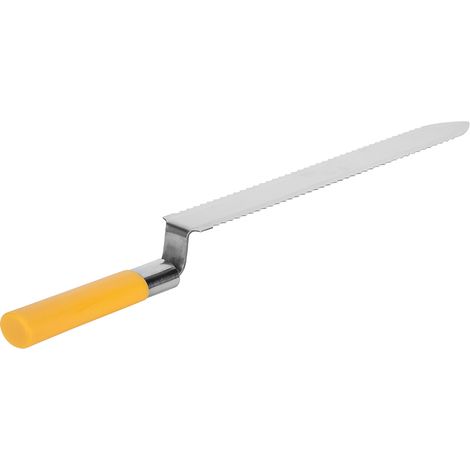 Imkerwerkzeug aus Edelstahl, gezahnt: Honigschaber, Entdeckelungsmesser (1/5)