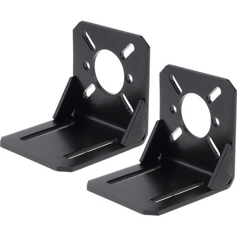 Lot de 2 supports de montage de moteur, base de fixation universelle multifonction pour moteur pas à pas 750/755/775/795/850/895 CC 28/35/42 Nema 17 (1/5)