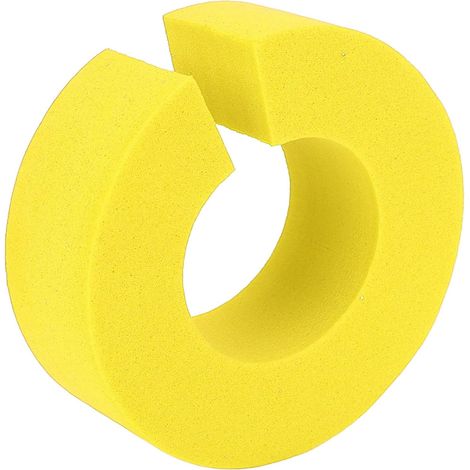 Fers à boucler sans chaleur, pour modeler les cheveux en douceur, effet coiffant Fers à boucler en éponge en forme de C Facile à utiliser Fers à boucler réutilisables (1/5)