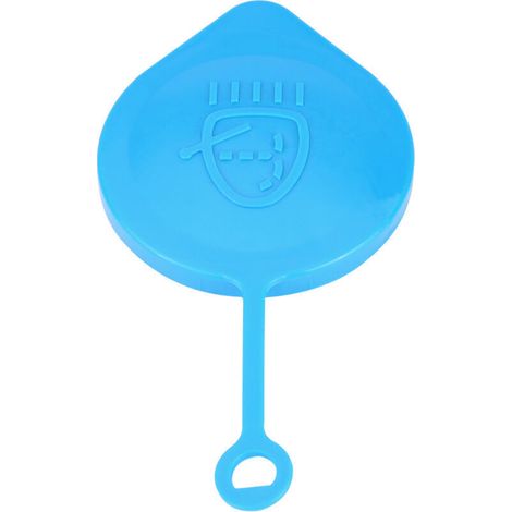 Bouchon de Bouteille de Lave-Glace, Couvercle de Bouteille D'essuie-Glace de Voiture, Couvercle de Remplacement en Plastique Bleu pour CRV CRX, 38513-SB0-961. (1/4)