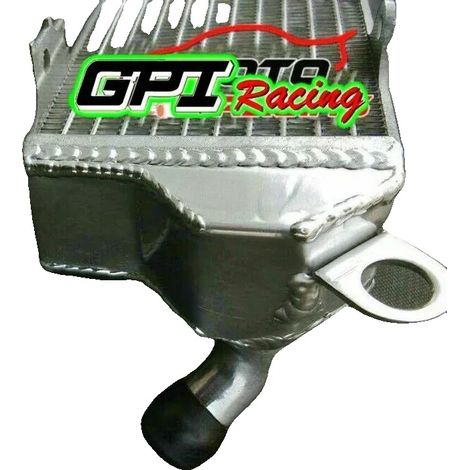 Radiateur en aluminium, compatible avec KX80/KX100, noyau brasé sous vide, réservoirs soudés TIG, performance de refroidissement améliorée, finition miroir élégante (1/4)