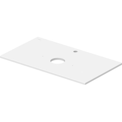 Duravit Sivida Konsole, 1 Ausschnitt mittig, 880x500mm, (1/2)
