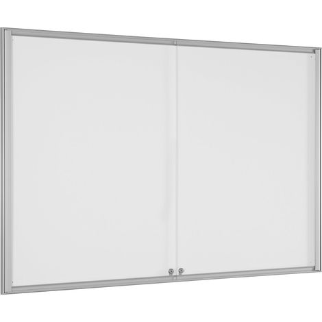 FRANKEL kaiserkraft, Vitrine d'affichage BASIC, pour 18 x (1/3)