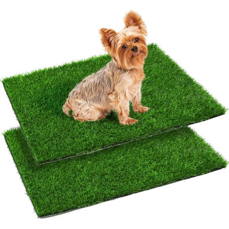 Lot de 2 serviettes de toilette pour chien - Réutilisables - Pour les personnes âgées, les petits, les grands chiens (1/5)