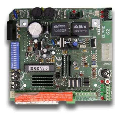 fadini carte du programmateur elpro 62 230v 620l (new code 680l) (1/2)