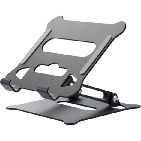 Support Téléphone Portable - Support Rotatif 360° Réglable en Hauteur - Support de Bureau Pliable avec Pied Télescopique - 1 Pièce (1/5)