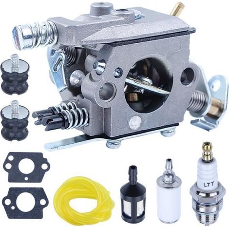 136 Carburateur avec tampon de collecteur d'admission de filtre à air pour Husqvarna 141 137 142 36 41 pour Zama C1Q-W29E 530071987 (1/4)