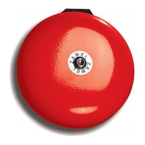Kleine elektromechanische Schulalarmglocke, DNS-212M 230V, rot