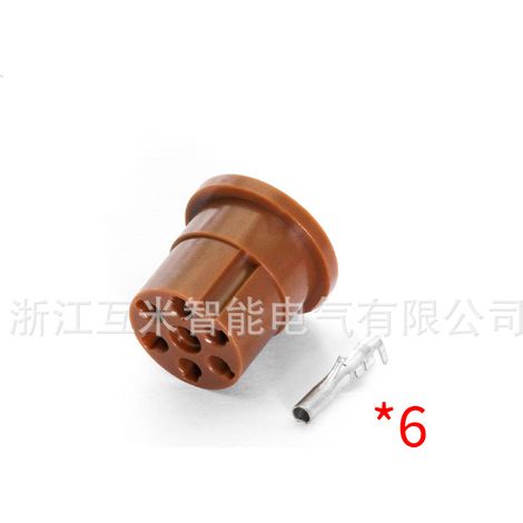 2.3 Serie Kfz-Rundstecker und -Buchse, braun, DJ3061C-2.3-11/21 (1/4)