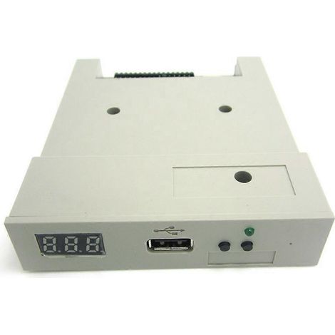 SFR1M44 U100 Émulateur USB Lecteur de disquettes Machine ABS pour l'industrie Gris (1/5)