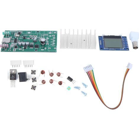 Kits de modules de stations radio émettrices FM stéréo PLL 7 W avec écran LCD 76 MHz – 108 MHz (1/5)