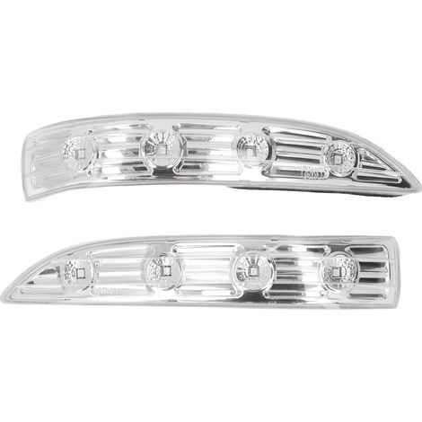 Jeffergarden 2pcs Luce Indicatore Direzione Specchietto Retrovisore con Lente Trasparente, Ricambio per Hyundai Tucson Ix35 2010‑2015