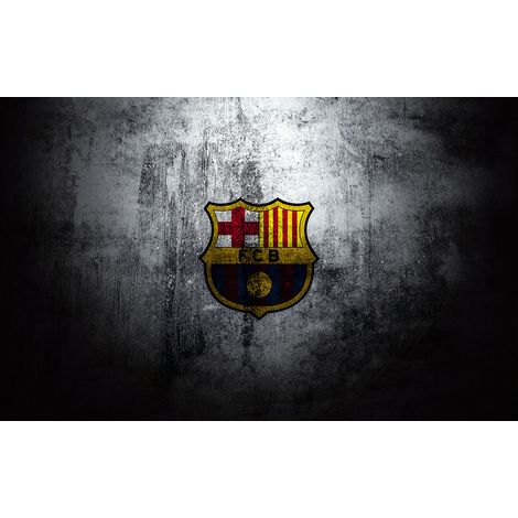 Papier peint panoramique Foot / Football - FCB Barcelone - 130 cm x 81 cm (1/2)