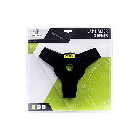 herramienta de jardín motorizada greenstar 12606 acero 230 mm
