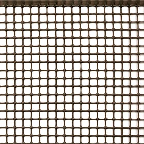 RETE DI PROTEZIONE 'QUADRA' h. 1,0 x 50 mt - Colore marrone (1/3)
