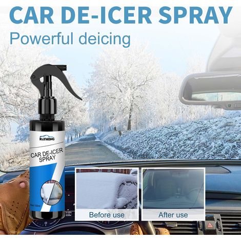 Spray Déglaceur Parabrisement - Dégivrage Rapide Neige et Glace - 100 ml - Pour Véhicules Automobiles (1/5)