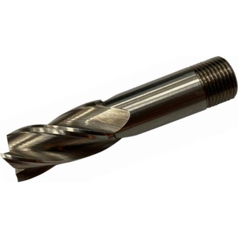 Fraise en bout RS PRO Acier rapide 18mm 4 cannelures 80 mm ( Prix pour 1 )