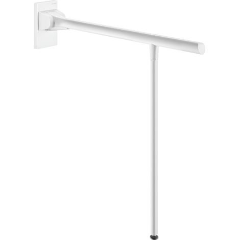 Poignée rabattable de soutien Delabie Be-Line avec pied D42 L.650 aluminium mat noir