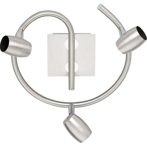 Girandola Plafonnier 3 Spots GU10 Michael Nickel Trio Lighting (1/3)