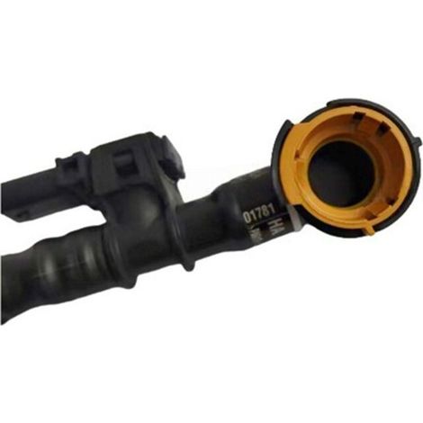 Disponible en une seule couleur : noir matériau : plastique tuyau d’échappement automobile, tuyau de carter, durite d’échappement L1ME-675