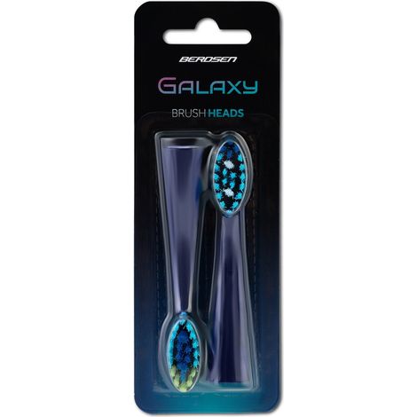 Testine per spazzolino sonico galaxy berdsen 2 pz
