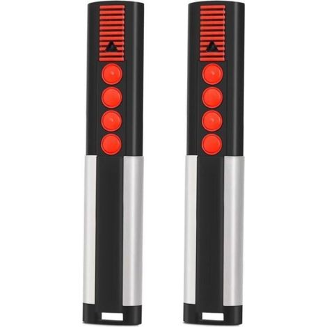 Télécommande Porte Garage - 4 Canaux - Fréquence 868,8 MHz - Compatible Motorisations Sommer 868 MHz - Lot de 2 (1/3)