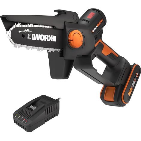 Motosega da potatura a batteria WORX Wg325e 20V, barra guida da 12 cm Worx (1/10)