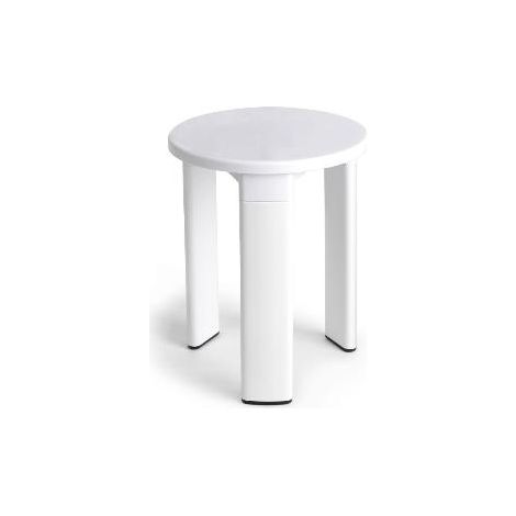 FPLUS taburete baño blanco , Descripción del producto
El taburete blanco está fabricado en plástico polipropileno y ABS de alta calidad. Dispone de tres patas y soporta hasta 80 k