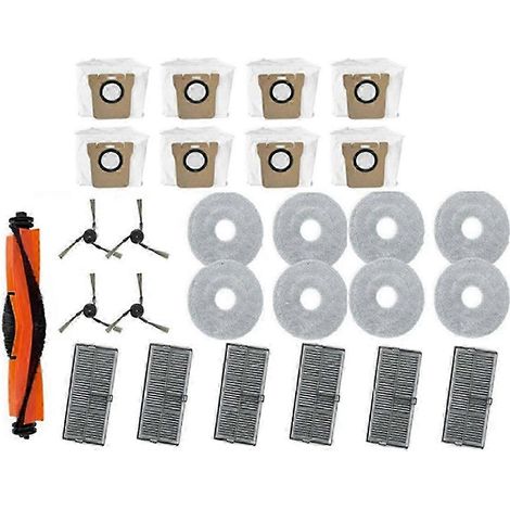 Compatible avec le robot de découpe Xiaomi Mi Family M40 : accessoires, brosse de découpe, filtre, lingette, édition Fi 0710