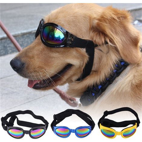 Filiyano-3 paires de lunettes de soleil pour chien, anti-UV, résistantes au vent (1/5)