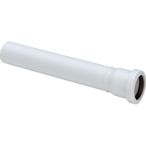 Viega Abflussrohr 124786 DN 40x40x250mm, Kunststoff weiß, mit Dichtung (1/3)