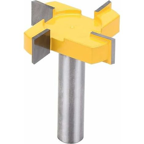Fraises à défoncer CNC standard pour spoilboard - Fraise aplatissante pour plaque - Tige de 1,27 cm, (1/5)