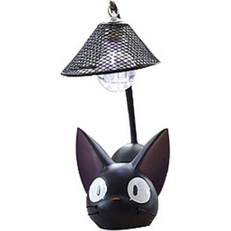 Jiji Cat Resin Lamp Cute Unique Shape Sturdy Light Pole Resin Night Light for Home Decoration GiftsNet Hole (1/5)