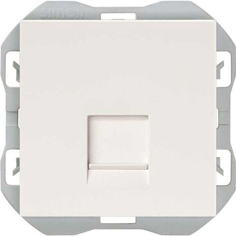 SIMON 270  Tapa RJ45 con conector blanco 20000187-090
