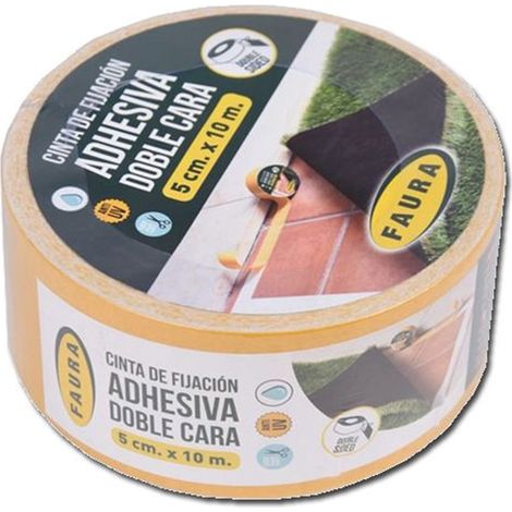 Ruban de fixation double face pour gazon artificiel 5cm x 10m 42810