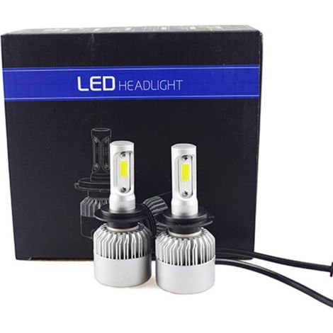 Ampoules LED H7 pour Phares Voiture 8000lm 36w en Aluminium (1/5)