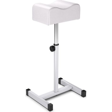 Pedicure Manicure Footrest Adjustable Seat Height Nail Foot Stand W/Soft Cushion (1/5)