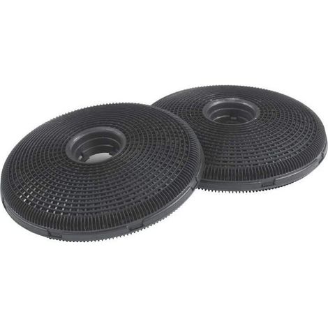 Kohlefilter (X2) Typ 190 (190 x 41 mm) Hotte Best, Electrolux, de Dietrich, Brandt, Arthur Marti, Siemens, Faure