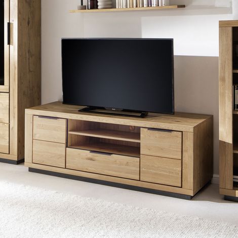 Meuble TV en chêne 183x54x65 cm - LIRI