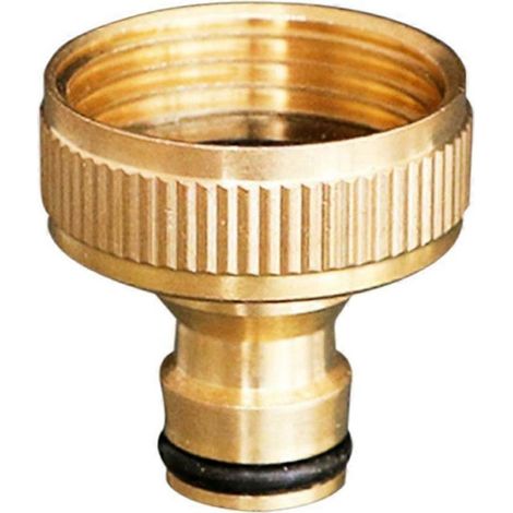 1. Raccord rapide de tuyau d'arrosage 1 pouce en laiton, adaptateur pour irrigation et tuyau de jardin. (1/4)