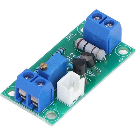 Module de contrôle de température pour ventilateur, carte de contrôle de température pour ventilateur, contrôleur de vitesse pour ventilateur de châssis, carte de contrôle de température pour ventilat (1/5)