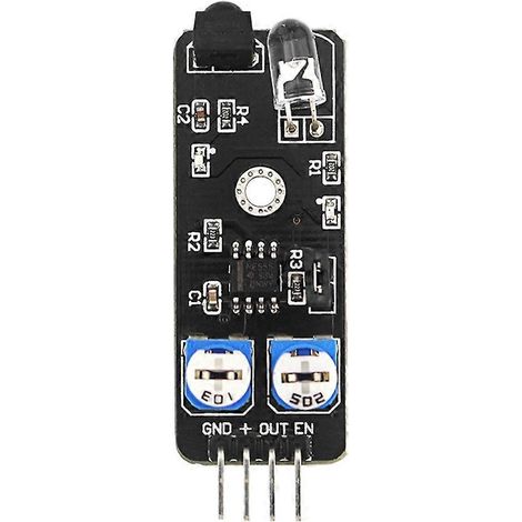 4-poliges Infrarot-Hindernisvermeidungssensormodul für Auto-Roboter zum Selberbauen mit Arduino