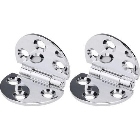 Mini charnière en cuivre à 180 degrés pour plateau rabattable, 2 pièces par paquet. (1/5)